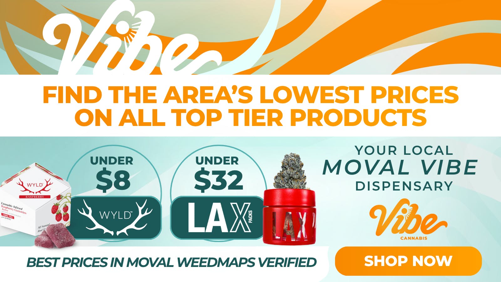 Vibe Cannabis | Moreno Valley Dispensary (Alessandro) Shop Vibin' Cannabis Deals - MoVals Lowest Prices!