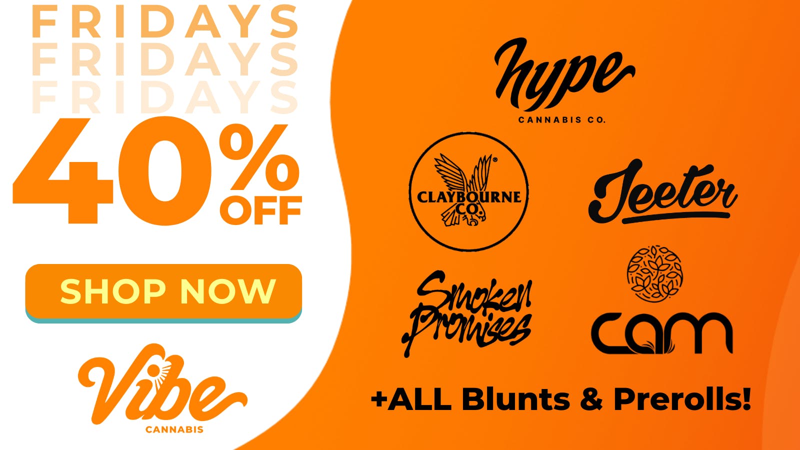 Vibe Cannabis | Sacramento Dispensary 40% off Top Shelf Brands - Shop Vibin' Daily Deals