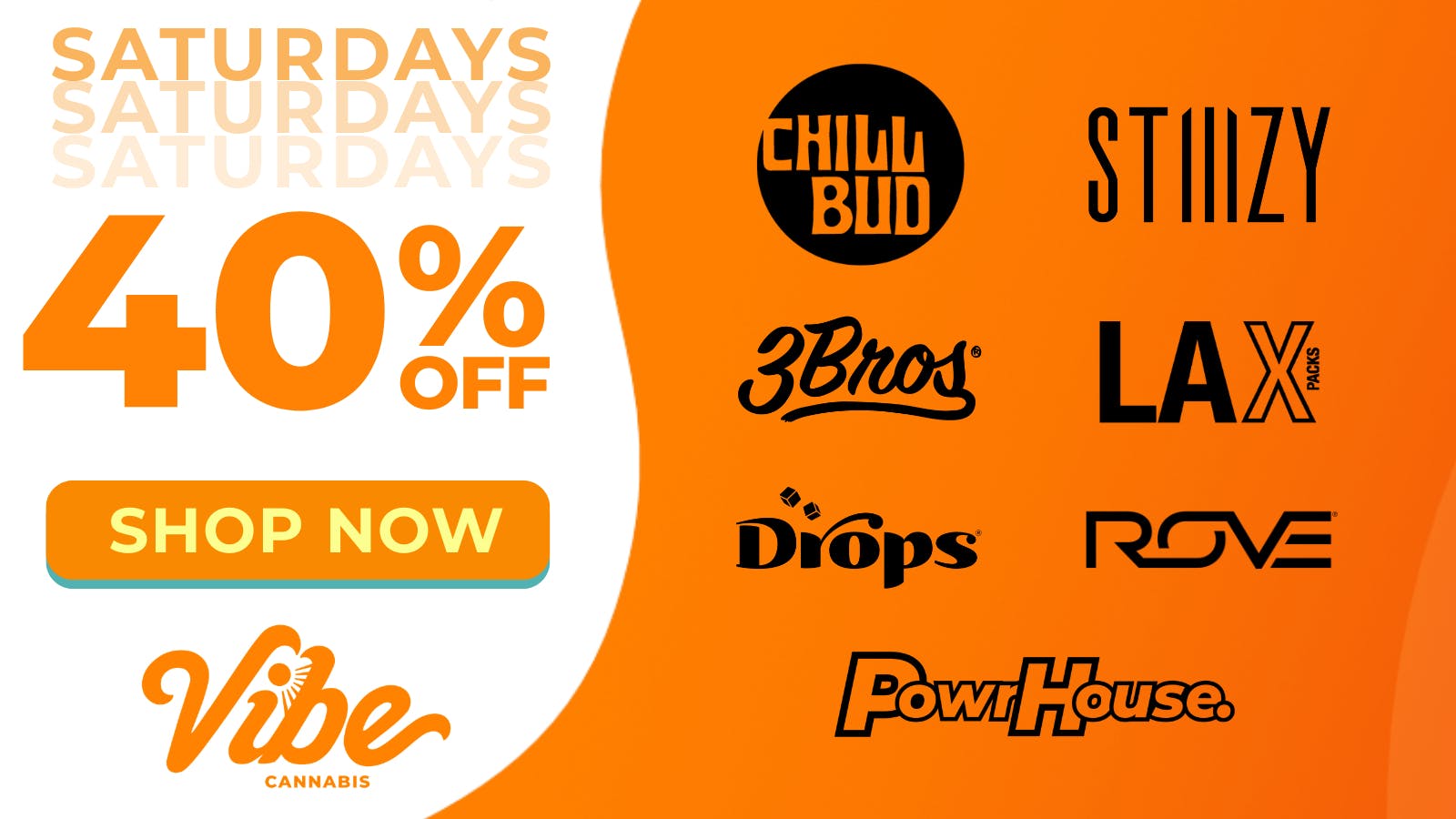 Vibe Cannabis | Sacramento Dispensary 40% off Top Shelf Brands - Shop Vibin' Daily Deals