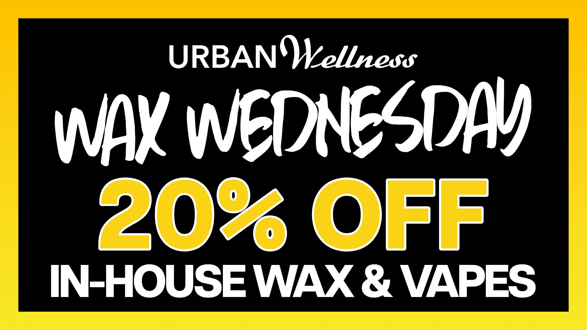 Urban Wellness - Hobbs Wax Wednesday!! 20% OFF