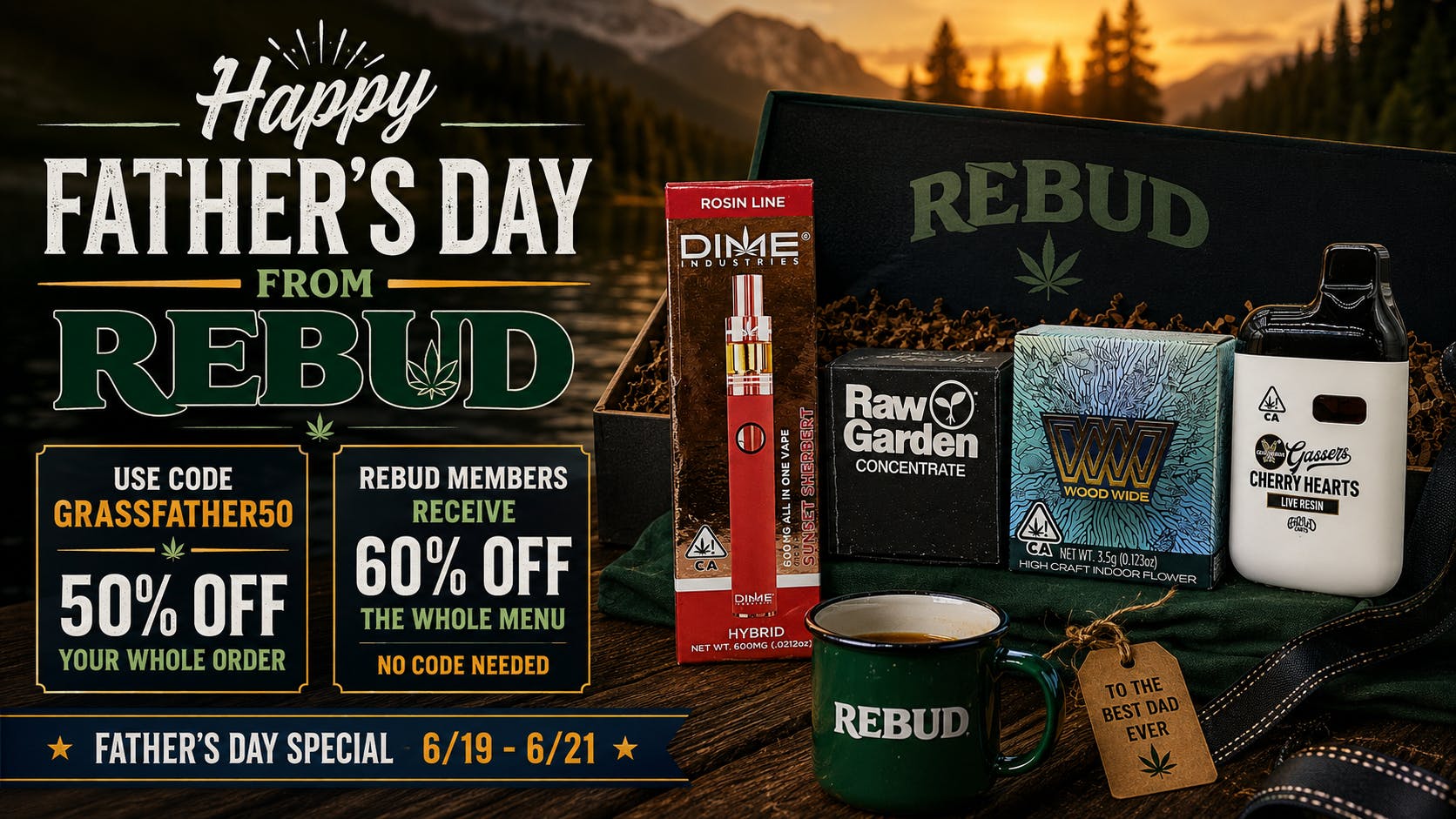 Rebud Happy Fathers Day