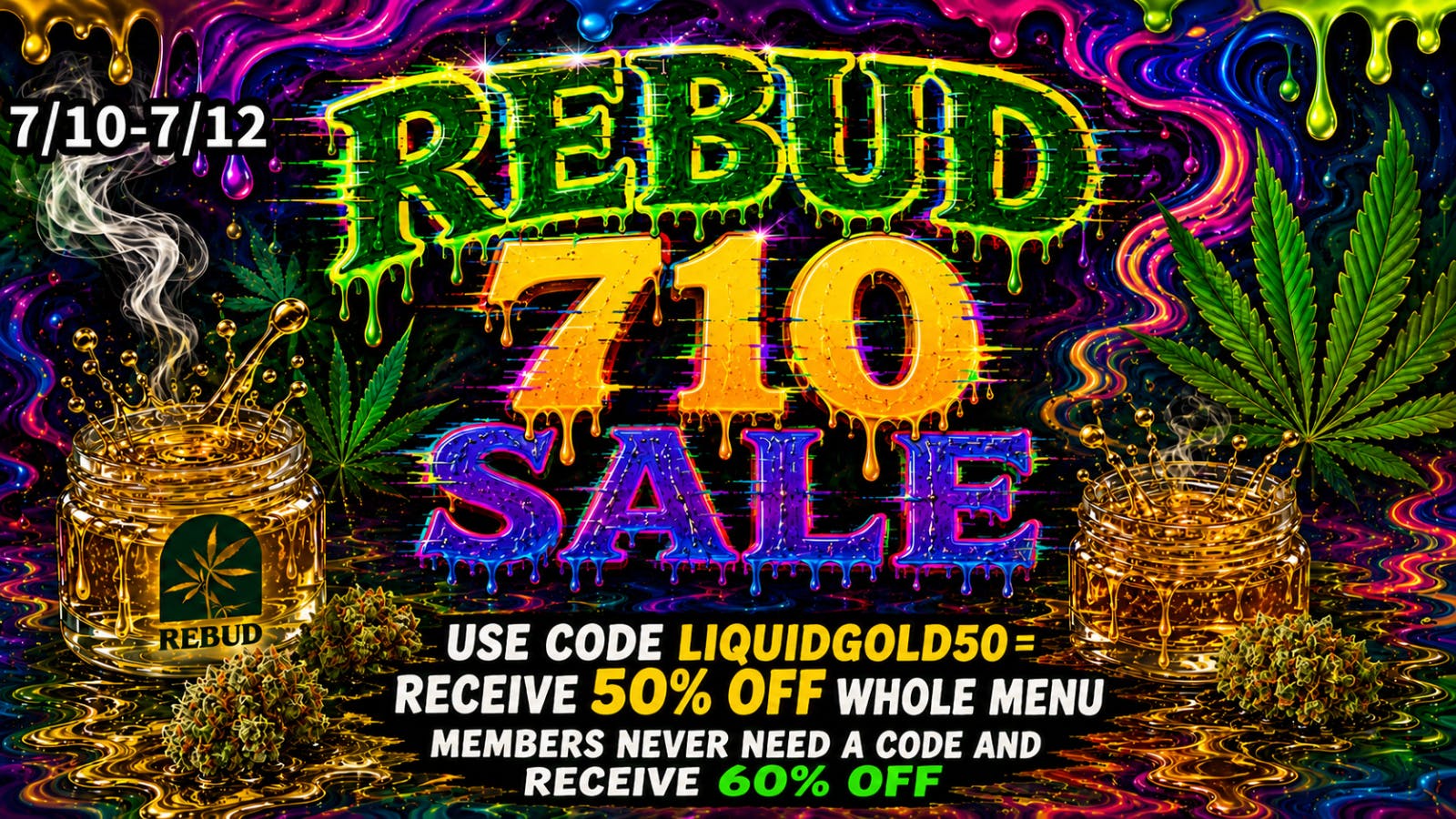 Rebud Weed Dispensary & Delivery - Sylmar 710 REBUD - Weekend SALE
