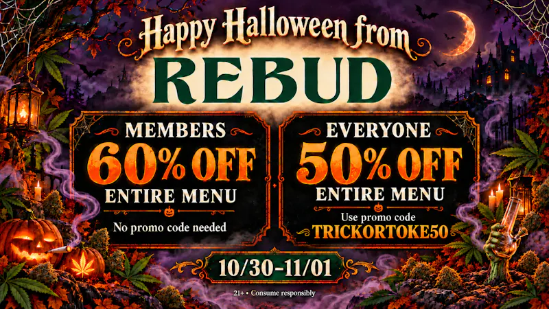 Rebud Happy Halloween 50%-60% OFF
