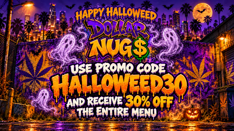 Dollar Nugs - Downtown LA Enjoy 30% OFF Entire Menu, Happy Halloween