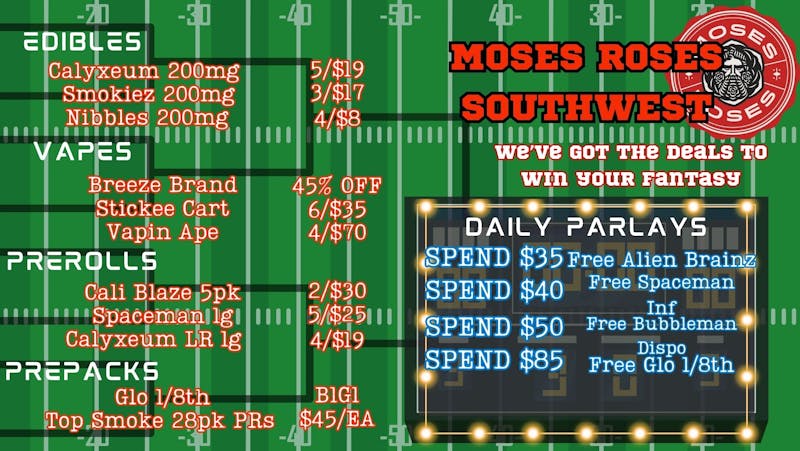Moses Roses Southwest 🏈NFL SEASON STARTS AT MRSW🏈