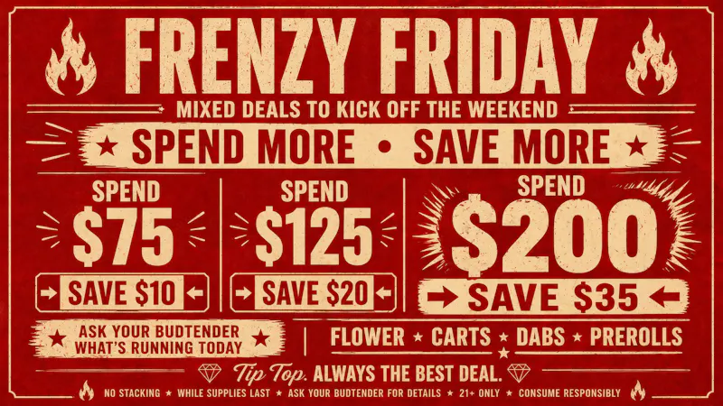 Tip Top Friday Frenzy — Stack the Cart