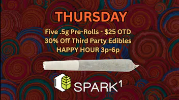 Spark1 THURSDAY SPECIALS