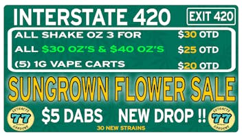Interstate 420 SUNGROWN FLOWER SALE