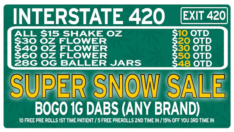 Interstate 420 ❄️❄️SUPER SNOW SALE❄️❄️