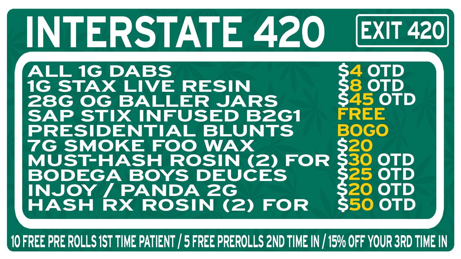 Interstate 420 ☀️710 OIL DAY SALE ☀️