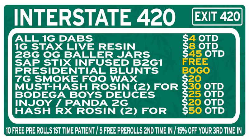 Interstate 420 ☀️710 OIL DAY SALE ☀️