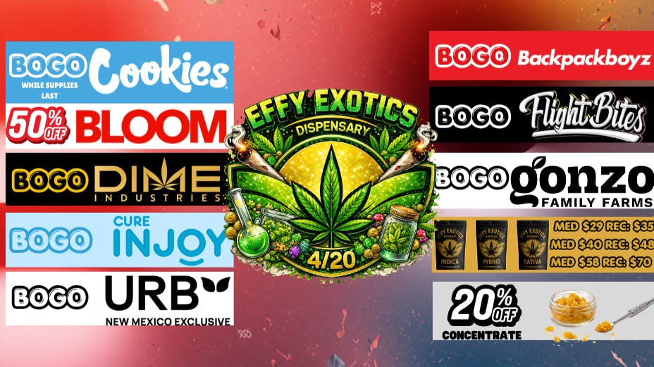 Effy Exotics Dispensary & New 24hr Drive-Thru 420 EFFY EXOTICS🔥🌿