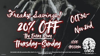 Osos Flower 20% OFF THE SHOP!