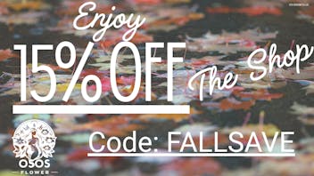 Osos Flower 15% OFF the SHOP!