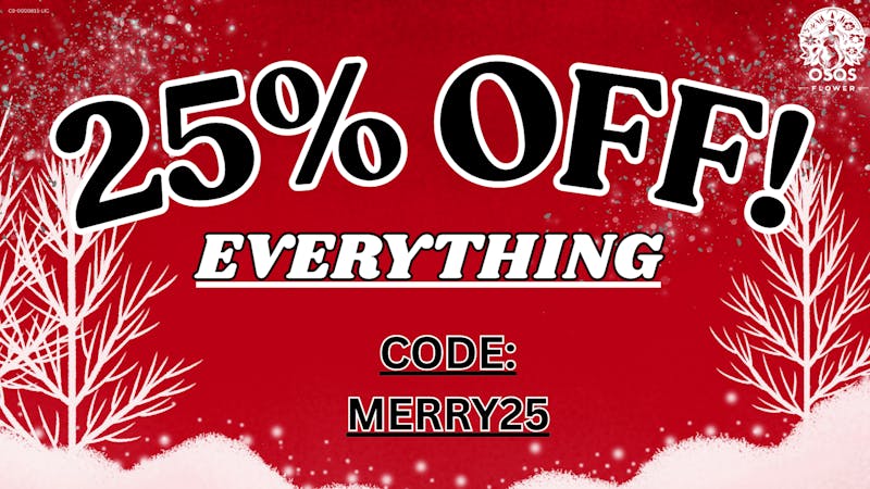 Osos Flower Save 25% OFF EVERYTHING!