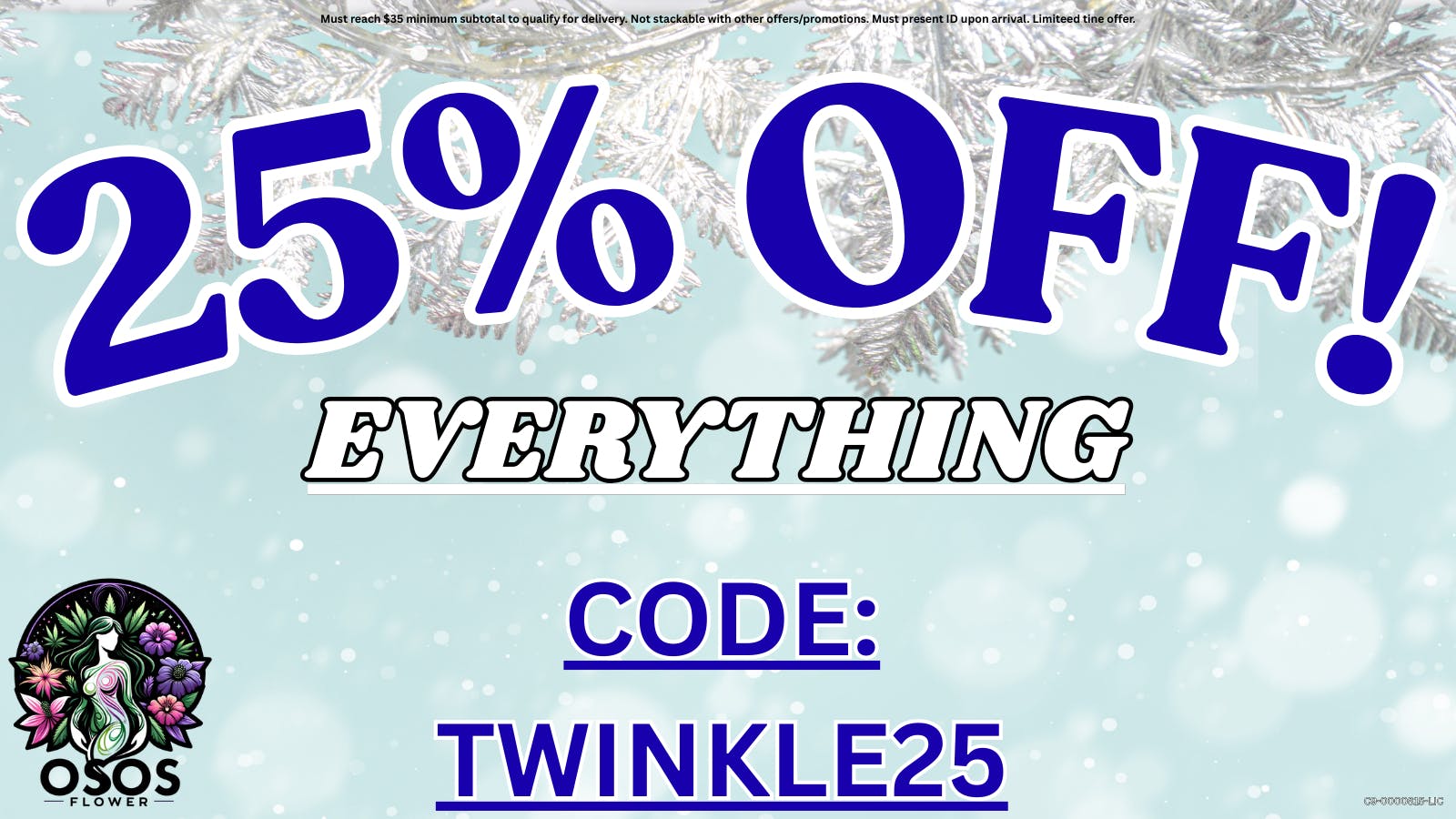 Osos Flower Save 25% OFF EVERYTHING!