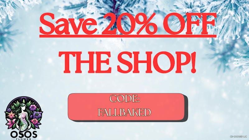 Osos Flower Save 20% OFF EVERYTHING!