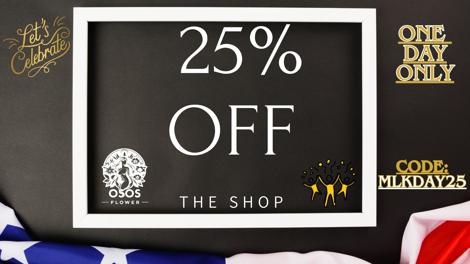 Osos Flower 25% OFF The Shop!