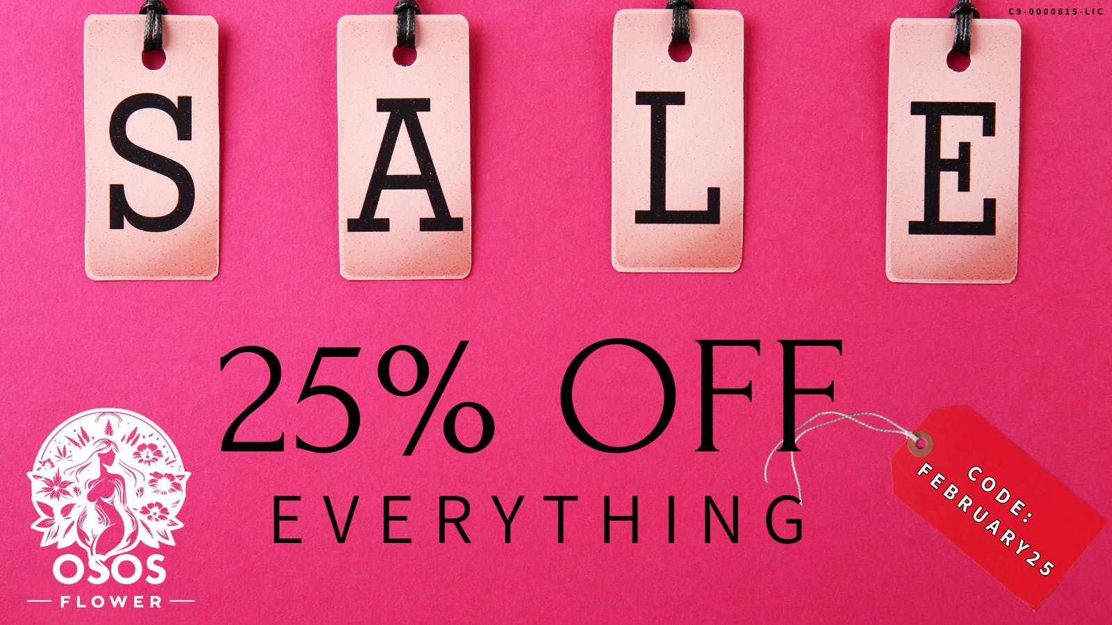 Osos Flower 25% OFF EVERYTHING!!