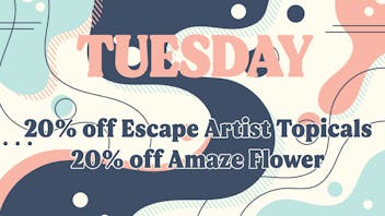 Verts Neighborhood Dispensary – Pacific Sep '25 Tuesday Daily Deal. Escape Artist & Amaze