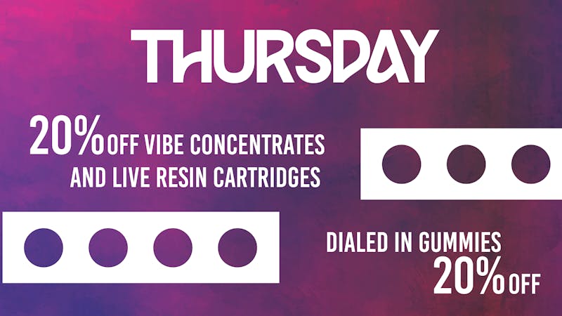 Verts Neighborhood Dispensary – Pacific Sep '25 Thurs Daily Deal Vibe and Dialed In