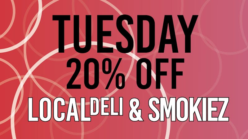 Verts Neighborhood Dispensary – Pacific 20% OFF LOCAL DELI and 20 % OFF SMOKIEZ