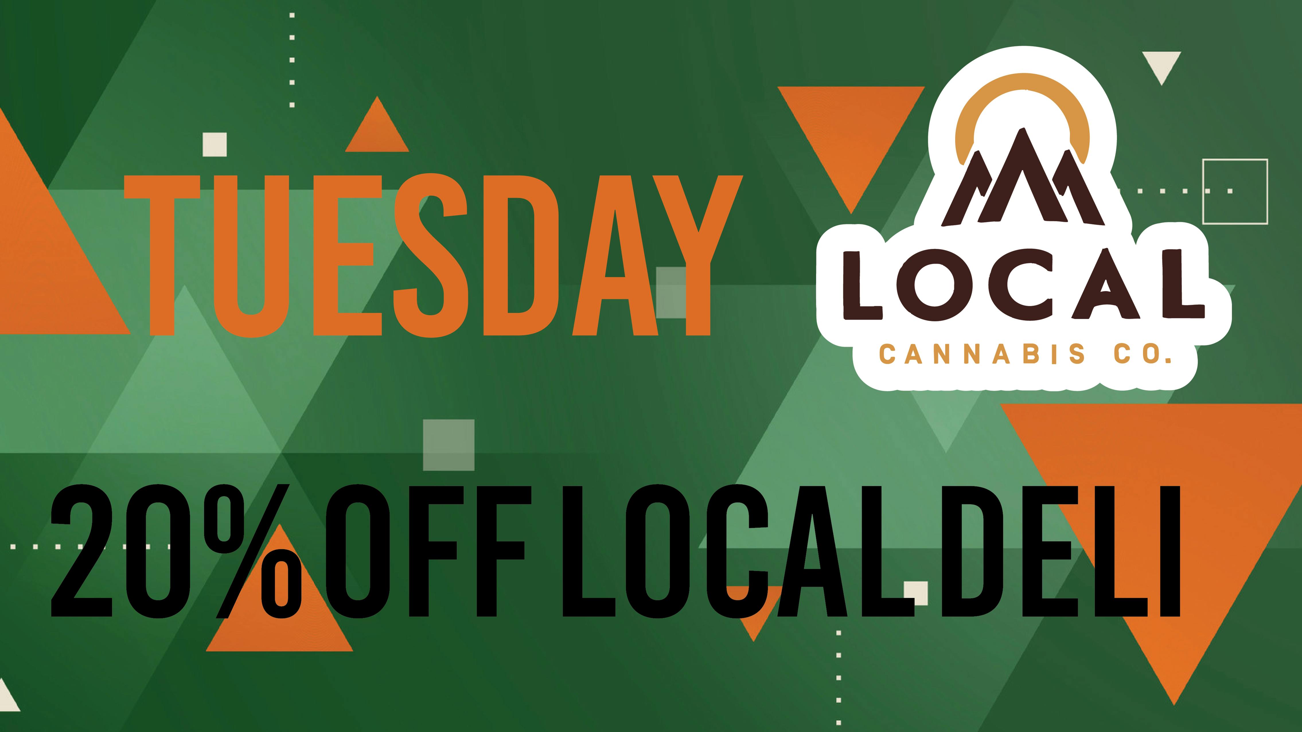 Verts Neighborhood Dispensary – Joplin 20% OFF Local Deli