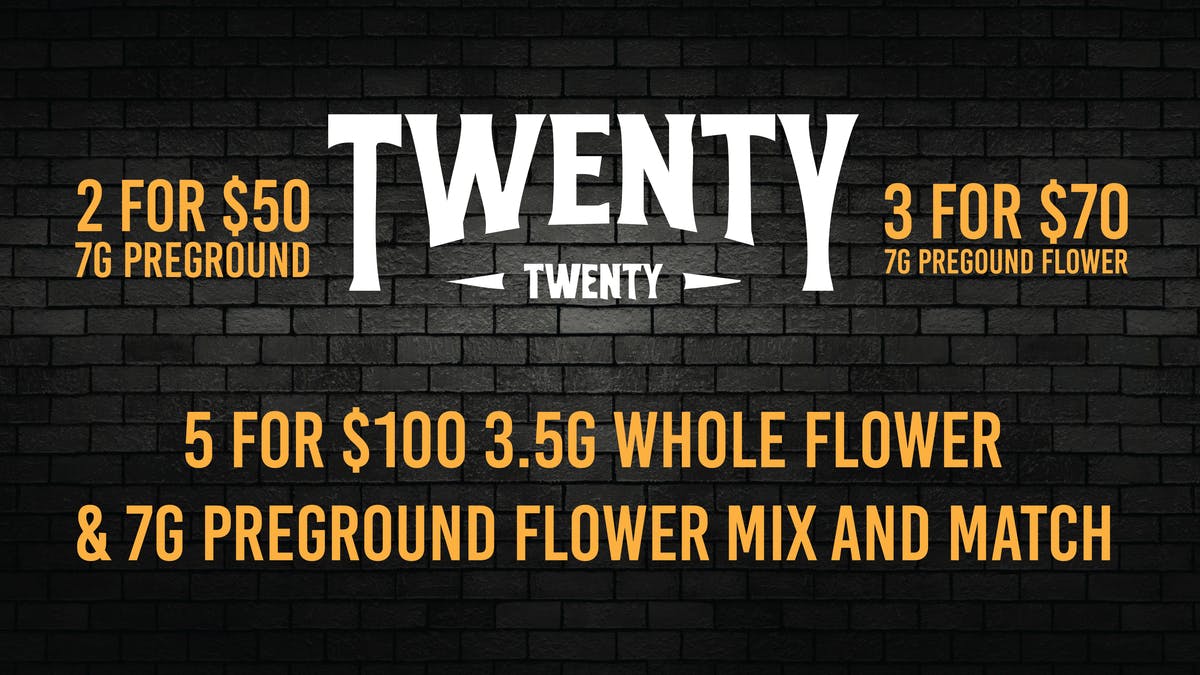 Verts Neighborhood Dispensary - Kansas City Twenty Twenty Flower / Preground Mix N Match