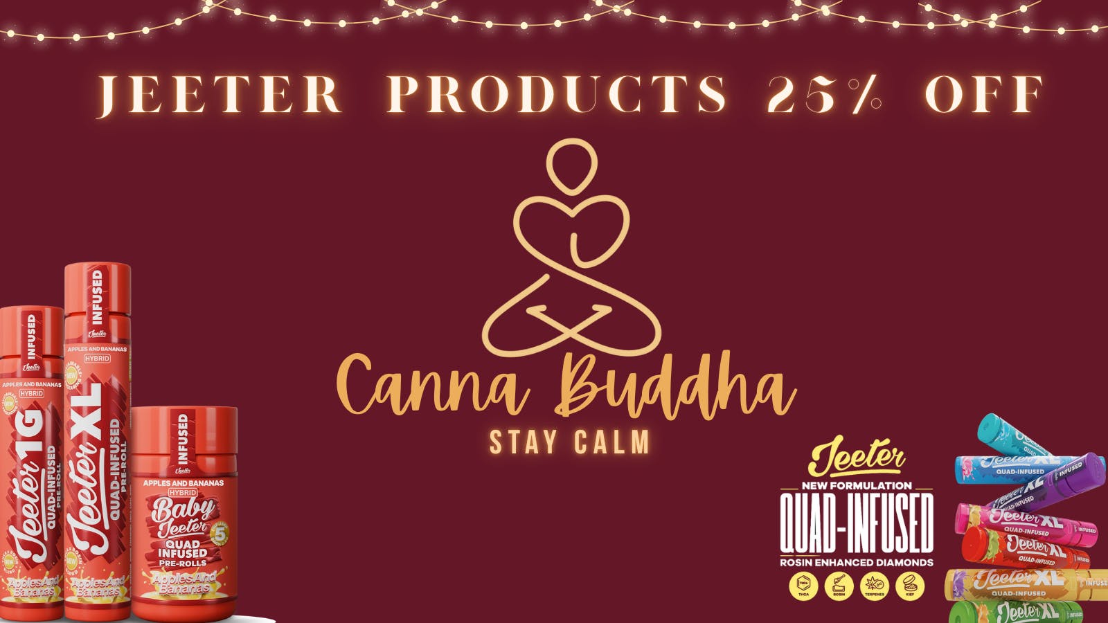Canna Buddha - Queens 💥 25% OFF Everything Jeeter