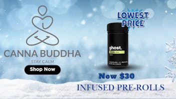 Canna Buddha - Queens Ghost Infused Pre-Rolls — NOW $30 👻💨