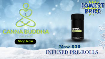 Canna Buddha - Queens Ghost Infused Pre-Rolls — NOW $30 👻💨