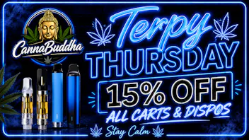 Canna Buddha of Hobbs - Drive Thru Terpy Thursday! 15% OFF Cart/Disp