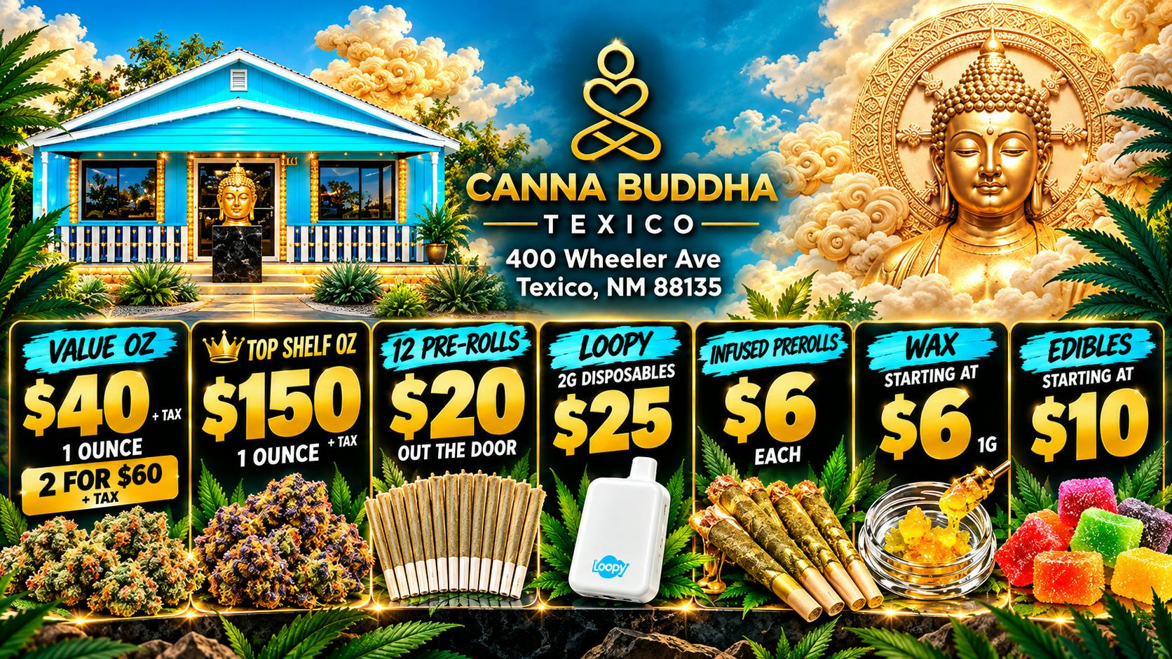 Canna Buddha of Texico Canna Buddha🌿Texico