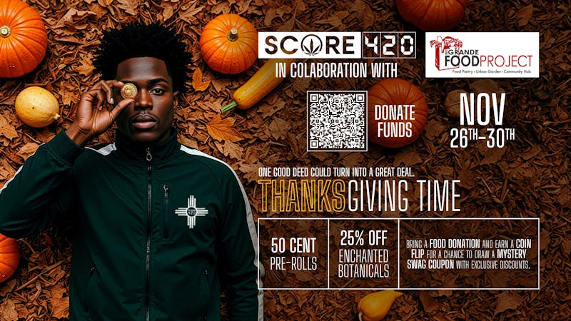 Score 420 Thanksgiving 2025