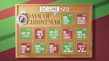 Score 420 12 Days Of Christmas