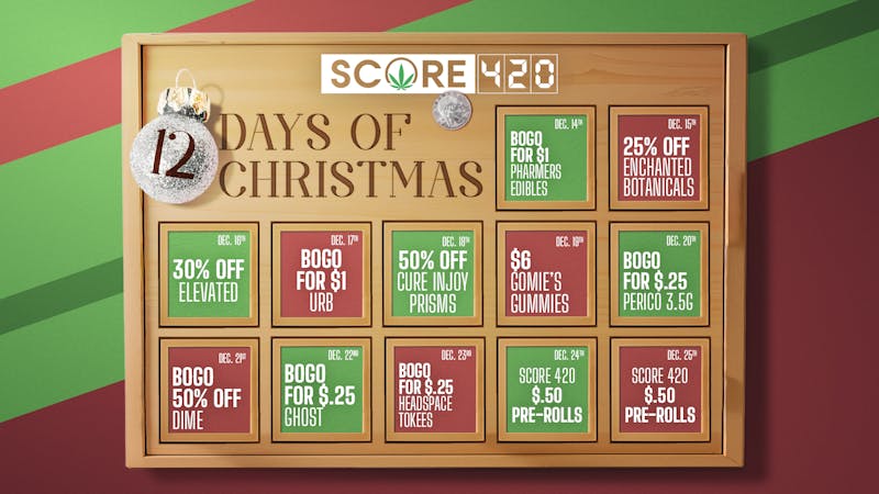 Score 420 12 Days Of Christmas