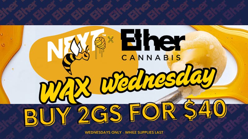 Ether WAX WEDNESDAYS AT ETHER!