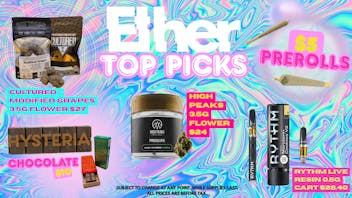 Ether ETHER WEEKLY TOP PICKS!