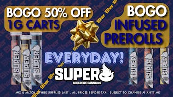 Ether SUPERFIRE INFUSED PRE ROLLS BOGO BUNDLE