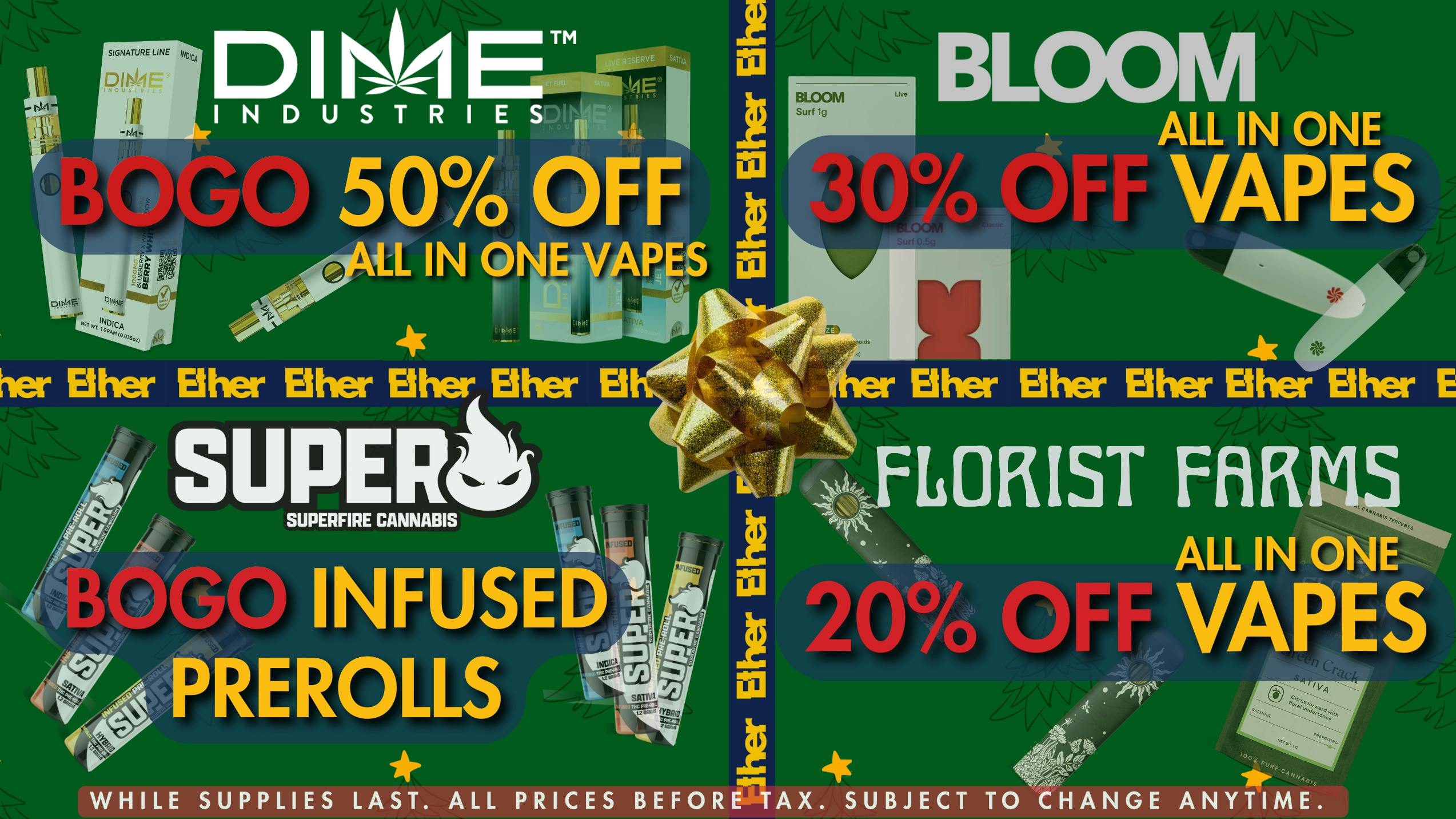 Ether ETHER DECEMBER HOLIDAYS TOP PICKS!