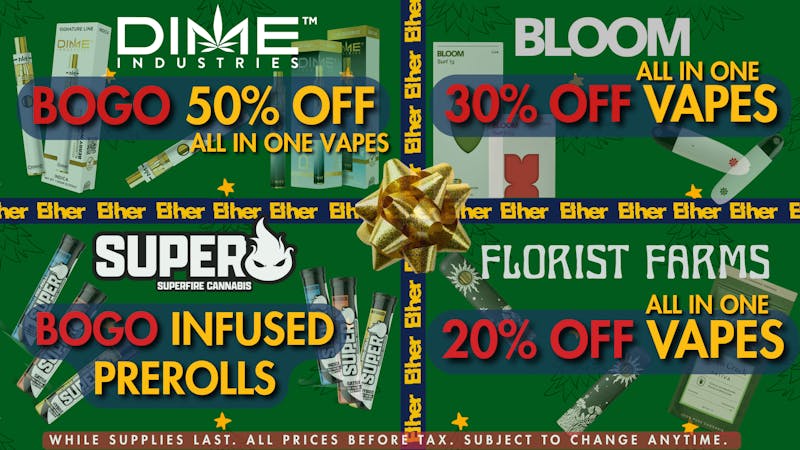 Ether ETHER DECEMBER HOLIDAYS TOP PICKS!