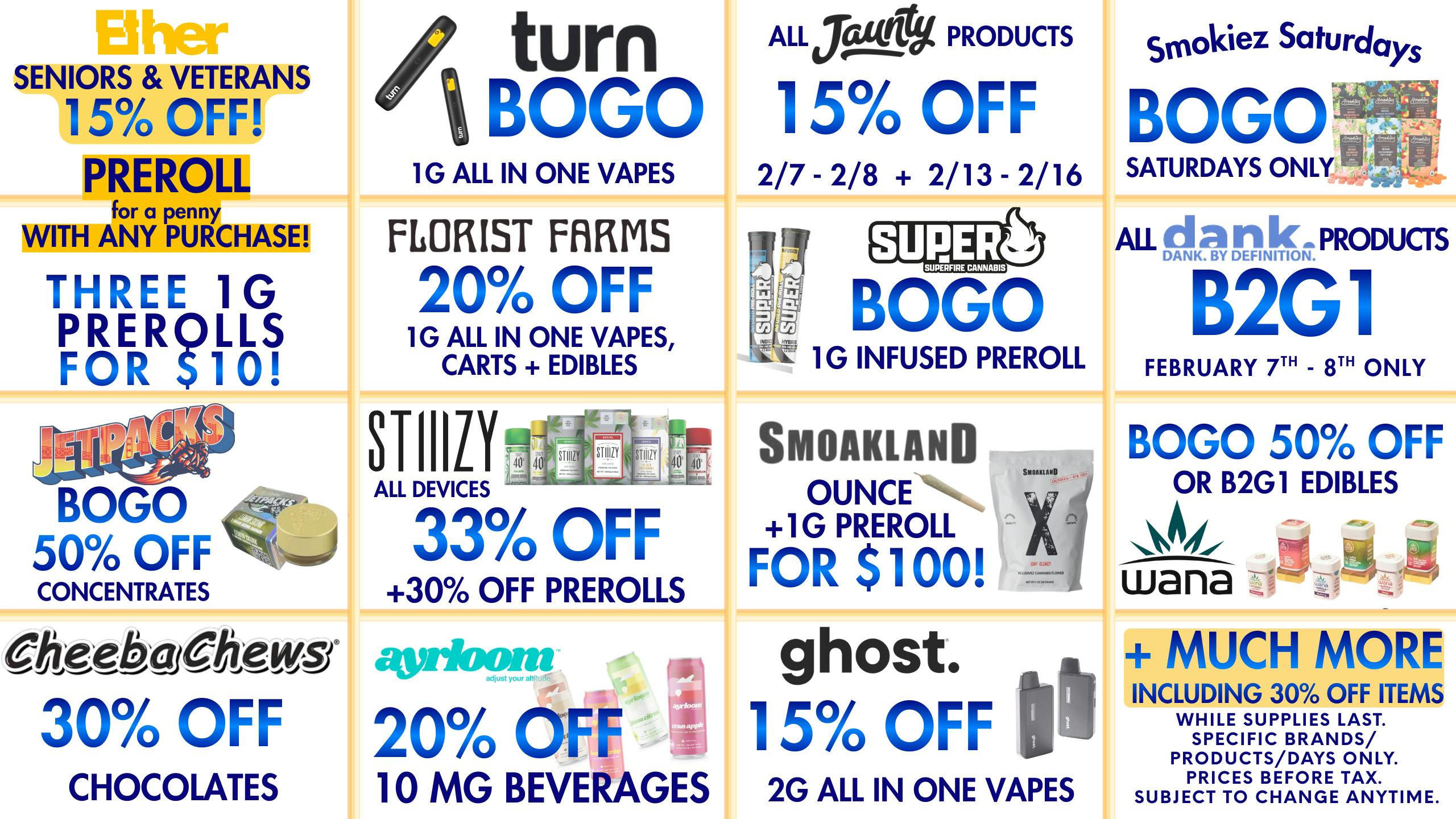 Ether BOGO TURN AIO - 33% OFF STIIIZY - WANA BOGO 50%