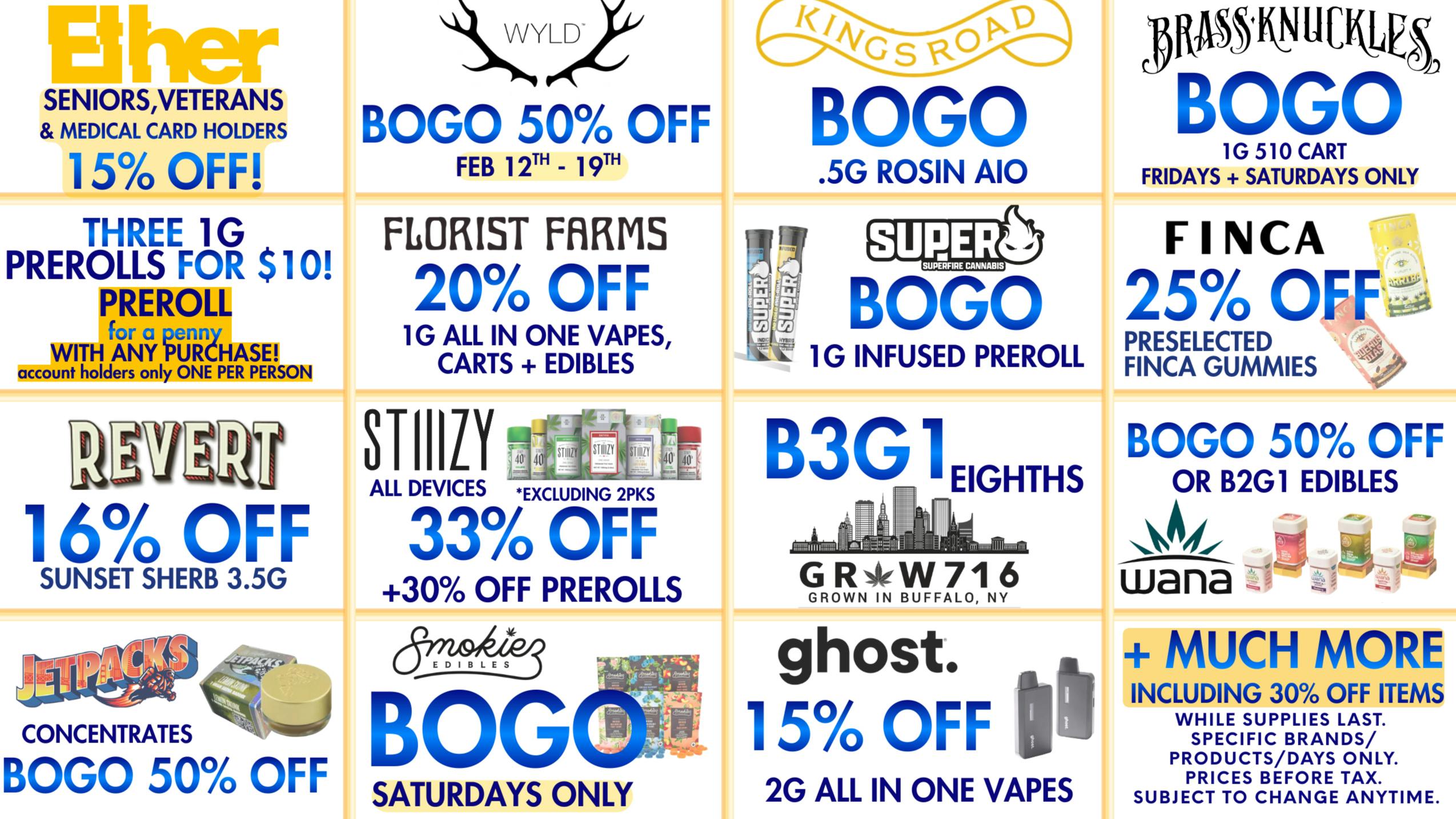 Ether FEBRUARY TOP PICKS AT ETHER!