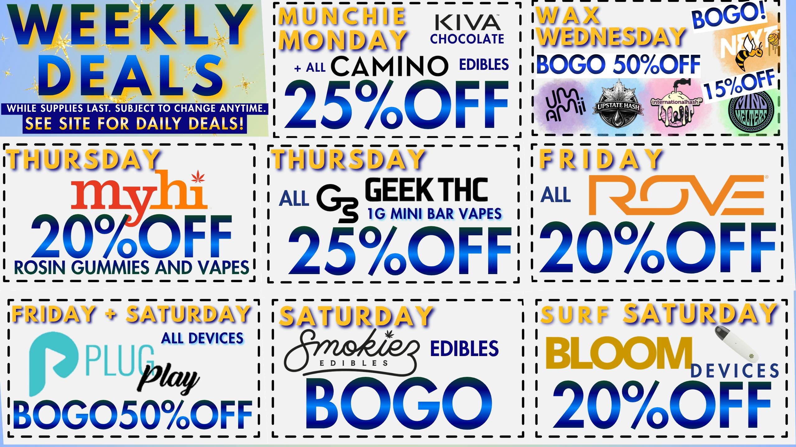Ether WEEKLY DEALS - SEE SITE FOR DAILY DEALS !