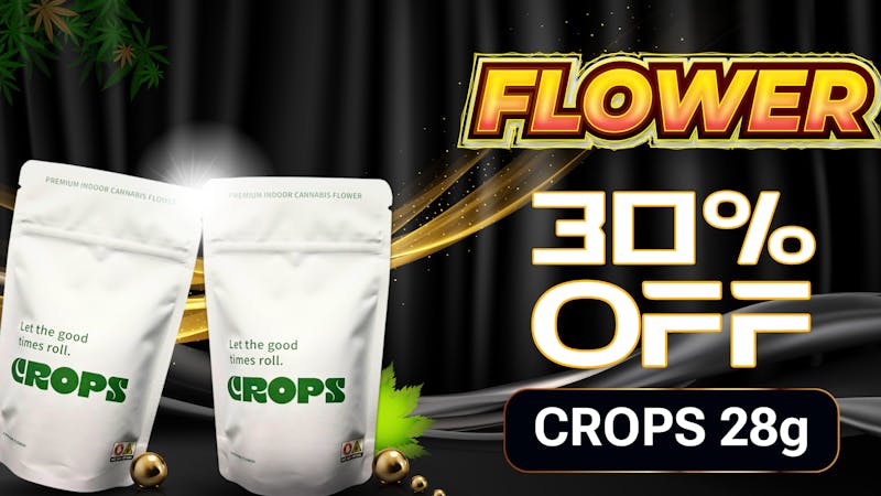Noire Dispensary 30% OFF Crops 28g Flower