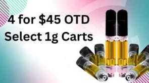 Indico 4 for $45 Oil 1g 510 Threads
