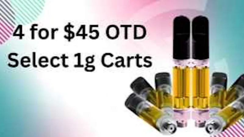 Indico 4 for $45 Oil 1g 510 Threads