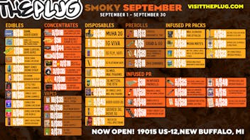 The Plug New Buffalo - NOW OPEN 🔥 SMOKY SEPTEMBER DEALS AT THE PLUG 🔥