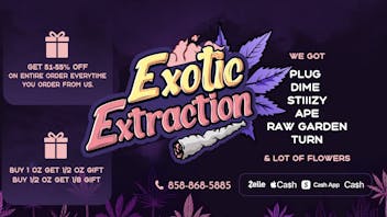 Exotic Extraction Delivery - Downtown LA 55% OFF+GIFT+FREE DELIVERY