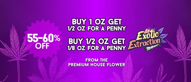 Exotic Extraction Delivery - Central LA 55% - 60% OFF+GIFT+FREE DELIVERY